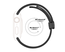 Load image into Gallery viewer, Apple Watch Red Band Personalized 38mm 40mm 41mm 42mm 44mm 45mm 49mm, Band iWach Series 9 8 7-1 Silicone Apple Watch