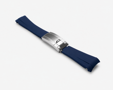 Load image into Gallery viewer, 20mm Curved End Silicone Rubber Watch strap | Compatible with Select Rolex, Seiko & Hamilton Watches
