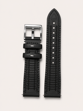 Load image into Gallery viewer, Hybrid Leather & FKM Rubber Performance Watch Band 20mm 22mm Waterproof Watch Straps Personalized Option