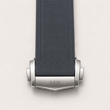 Load image into Gallery viewer, FKM Rubber Sailcloth Watch Strap - 20mm/22mm Quick Release, Stainless Steel Clasp