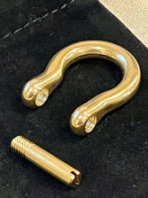 Charger l'image dans la galerie, Solid Brass Round Laser Engraved Dog ID Tag – Personalized Pet Name Tag | Made in Canada by My Custom ID