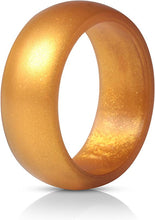 Load image into Gallery viewer, Gold Silicone Ring