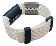 Load image into Gallery viewer, ID Tag for Fitness Tracker, Silver Stainless Steel, Personalized, 24mm x 28mm. My Custom ID™