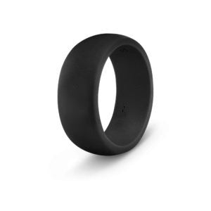 Shop Black Silicone Ring | My Custom ID™
