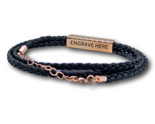 Charger l'image dans la galerie, Engraving Stainless Steel Unisex Bracelet | Rose Gold | My Custom ID™