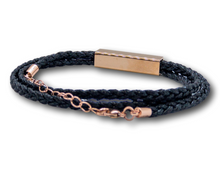 Load image into Gallery viewer, Engraving Stainless Steel Unisex Bracelet | Rose Gold | My Custom ID™
