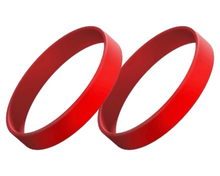 Load image into Gallery viewer, Stretch Silicone Wrist ID, 13mm wide, Adult size.