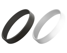Load image into Gallery viewer, Stretch Silicone Wrist ID, 13mm wide, Adult size.