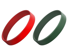 Load image into Gallery viewer, Stretch Silicone Wrist ID, 13mm wide, Adult size.