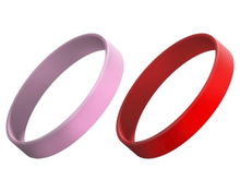 Load image into Gallery viewer, Stretch Silicone Wrist ID, 13mm wide, Adult size.