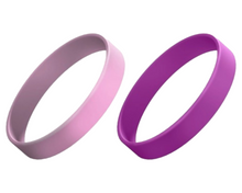 Load image into Gallery viewer, Stretch Silicone Wrist ID, 13mm wide, Adult size.