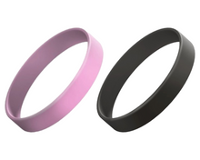 Load image into Gallery viewer, Stretch Silicone Wrist ID, 13mm wide, Adult size.