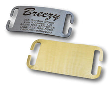 Charger l'image dans la galerie, slide on dog taggold and brass