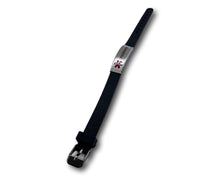 Load image into Gallery viewer, Medical Alert Bracelet. Adjustable silicone band. Pre-engraved.