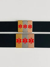 Charger l'image dans la galerie, Badge,  Bracelet Badge, 15mm, 20mm. Medical Alert Badge. freeshipping - My Custom ID