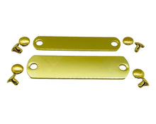 Charger l'image dans la galerie, Dog Tag, Name plate, Collar plate, Personalized, Brass Nameplate, Gold & Silver Finish. freeshipping - My Custom ID