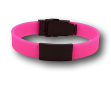 Load image into Gallery viewer, pink medical id bracelets