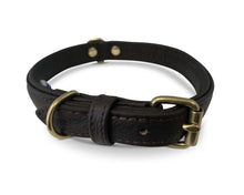 Load image into Gallery viewer, Leather Dog Collar, Personalized Dog Collar, Personalized Leather Dog Collar, Engraved Dog Collar. freeshipping - My Custom ID