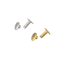 Charger l'image dans la galerie, Dog Tag, Name plate, Collar plate, Personalized, Brass Nameplate, Gold & Silver Finish. freeshipping - My Custom ID