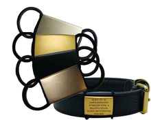 Load image into Gallery viewer, Dog Tag, Pet ID Tag, Nylon Band, Stainless Steel, Engraved Dog Tags. Jingle-Free Pet Tag. freeshipping - My Custom ID