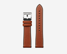 Load image into Gallery viewer, Hybrid Leather &amp; FKM Rubber Performance Watch Band 20mm 22mm Waterproof Watch Straps Personalized Option

