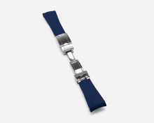Load image into Gallery viewer, 20mm Curved End Silicone Rubber Watch strap | Compatible with Select Rolex, Seiko &amp; Hamilton Watches
