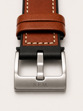 Load image into Gallery viewer, Hybrid Leather &amp; FKM Rubber Performance Watch Band 20mm 22mm Waterproof Watch Straps Personalized Option
