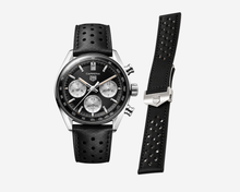 Load image into Gallery viewer, Perforated Suede Strap Tag Heuer Carrera
