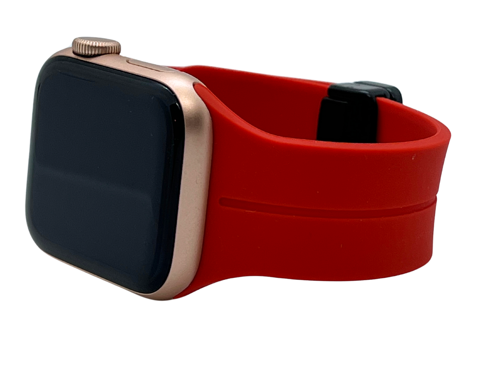 Red Silicone Apple Watch popular Band