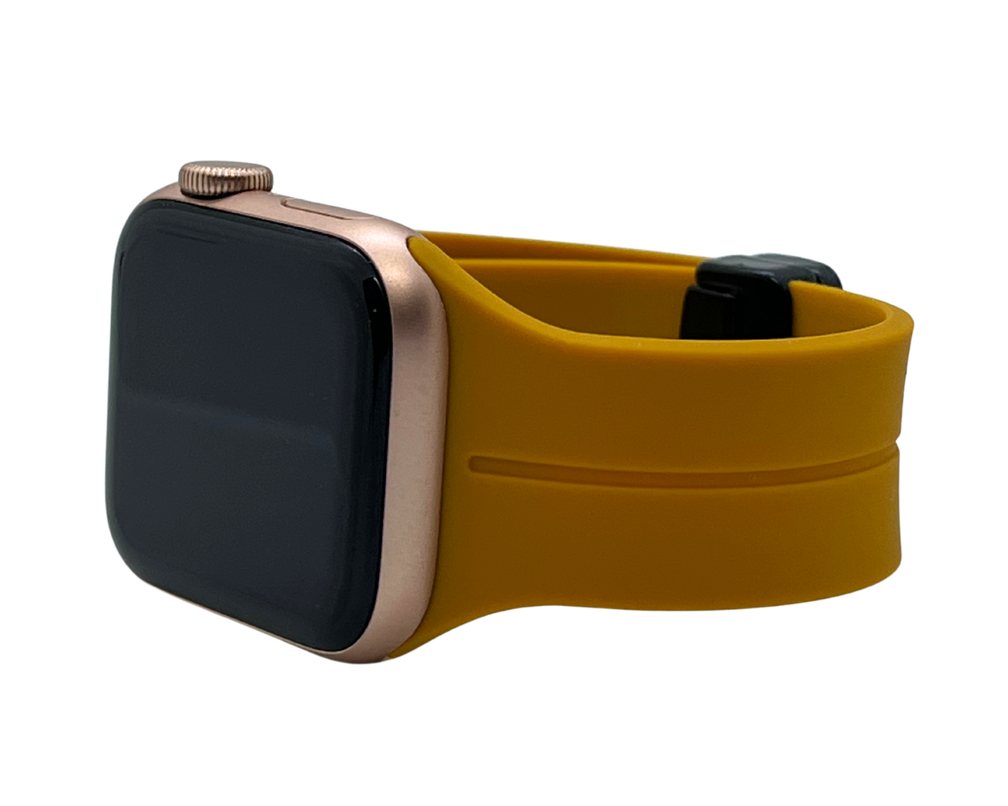腕時計用ベルト・バンド LLOYD Apple Watch 38-42mm compatible yellow premium leather Apple Watch Yellow Band Personalized 38mm, 40mm 41mm 42mm