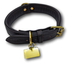 Load image into Gallery viewer, Dog Tag, Brass ID tags, Rectangular Dog Tag Personalized.
