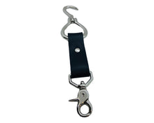 Load image into Gallery viewer, Hoof Pick, Brass, Folding, Leather Fob. freeshipping - My Custom ID
